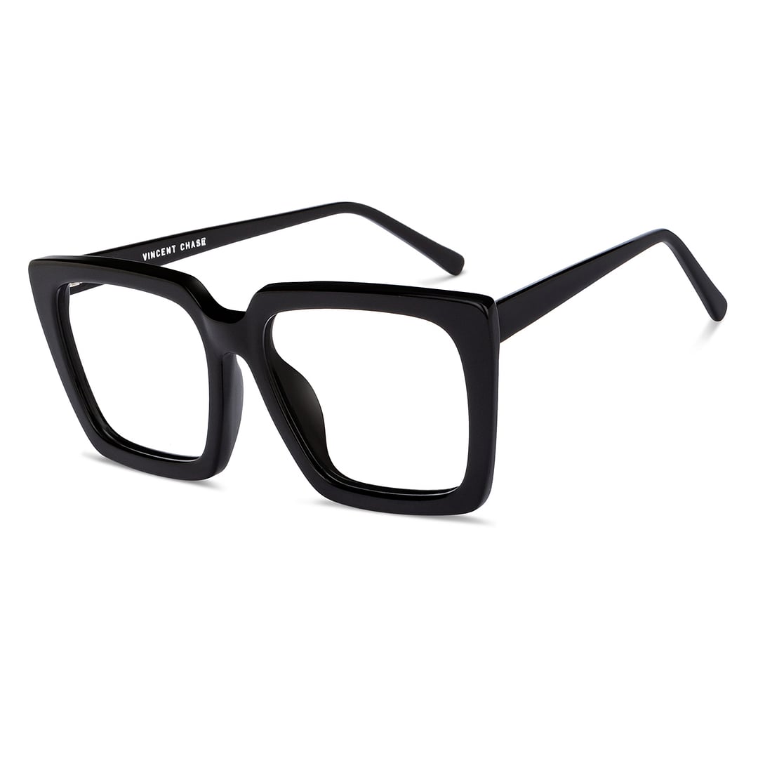 Lenskart STUDIO Black Full Rim Square left side