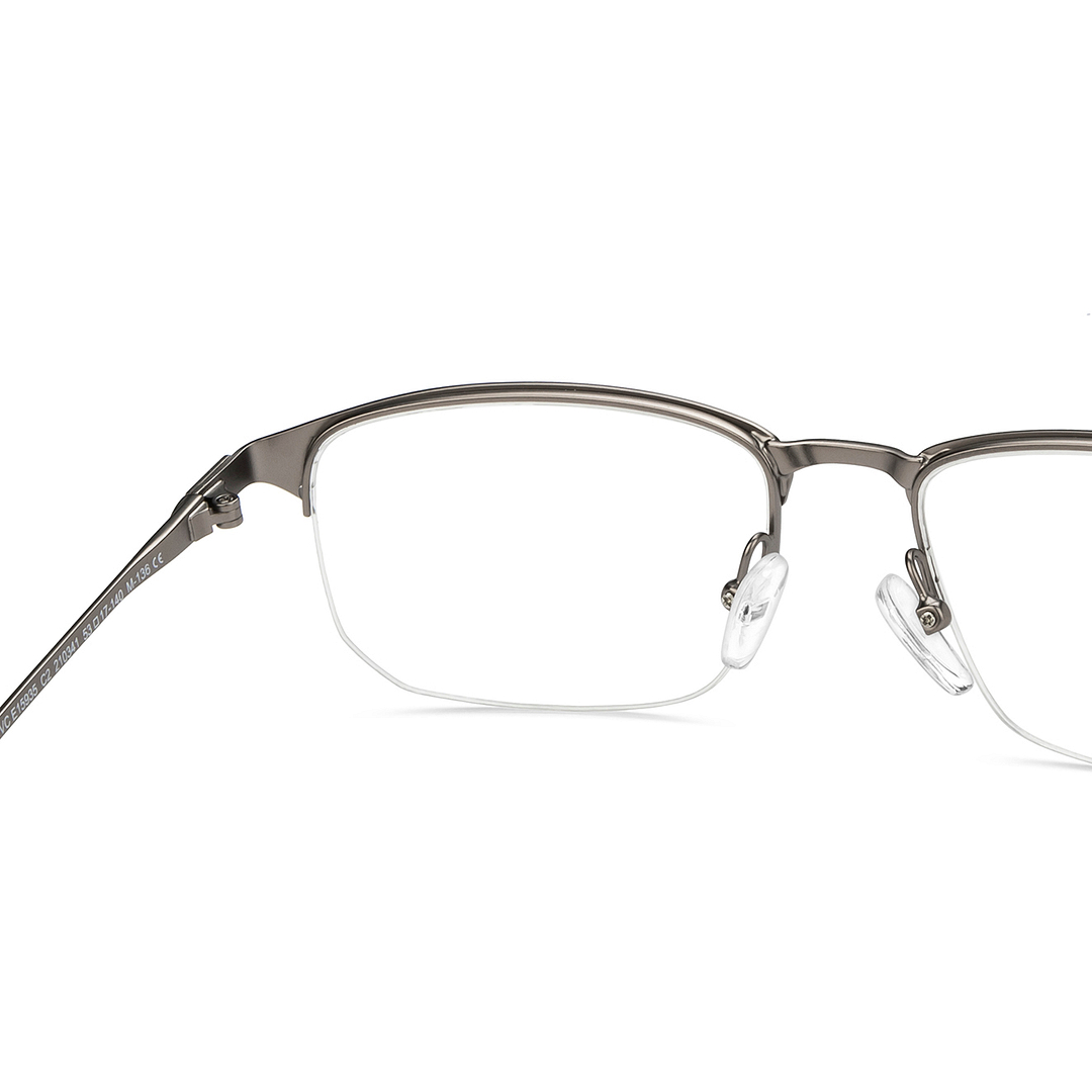 Vincent Chase Online Silver Half Rim Geometric right side