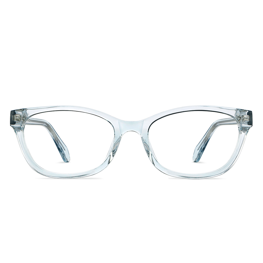 Vincent Chase Online Blue Transparent Full Rim Cat Eye left side