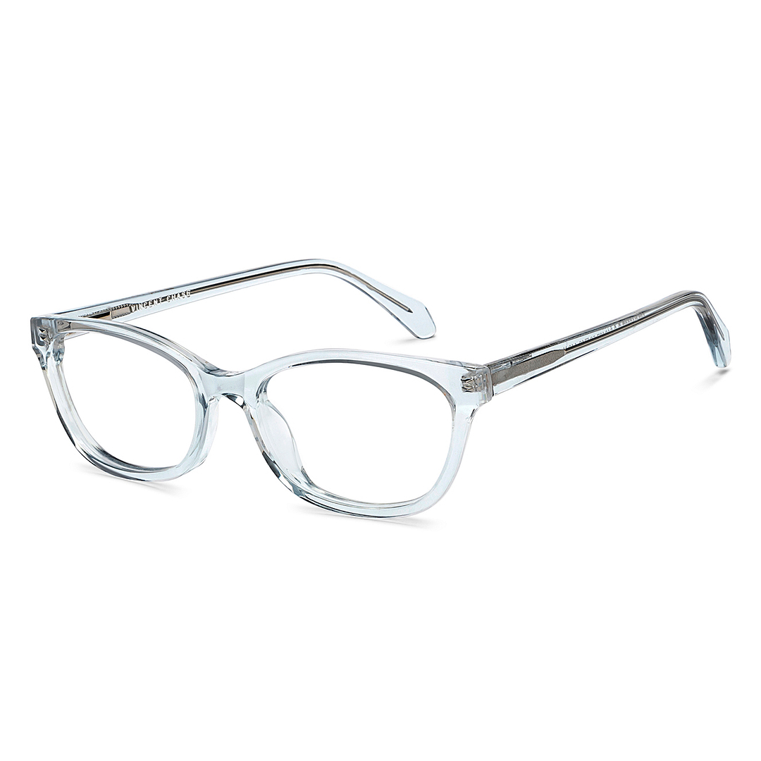 Vincent Chase Online Blue Transparent Full Rim Cat Eye right side