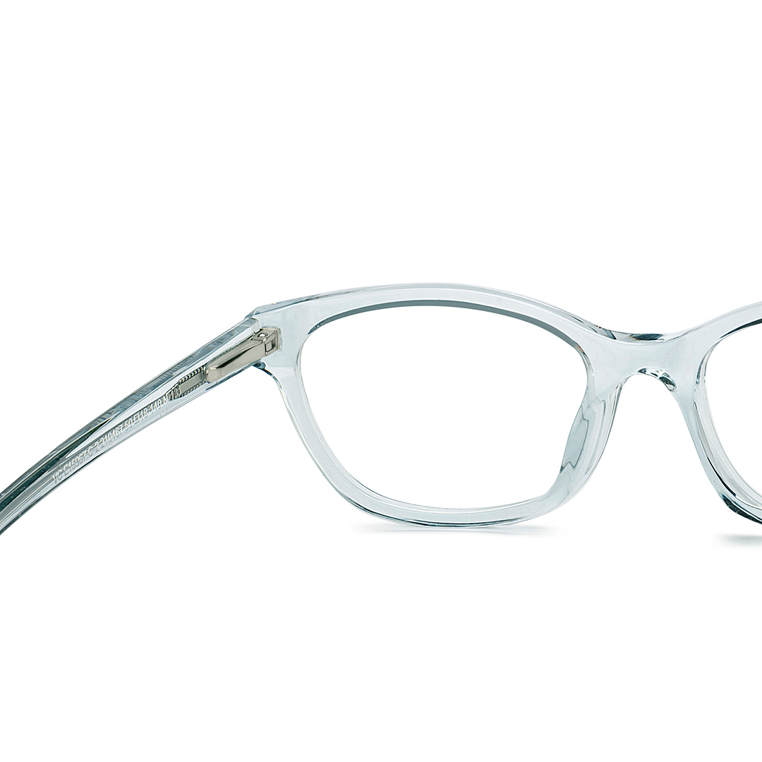 Vincent Chase Online Blue Transparent Full Rim Cat Eye right side