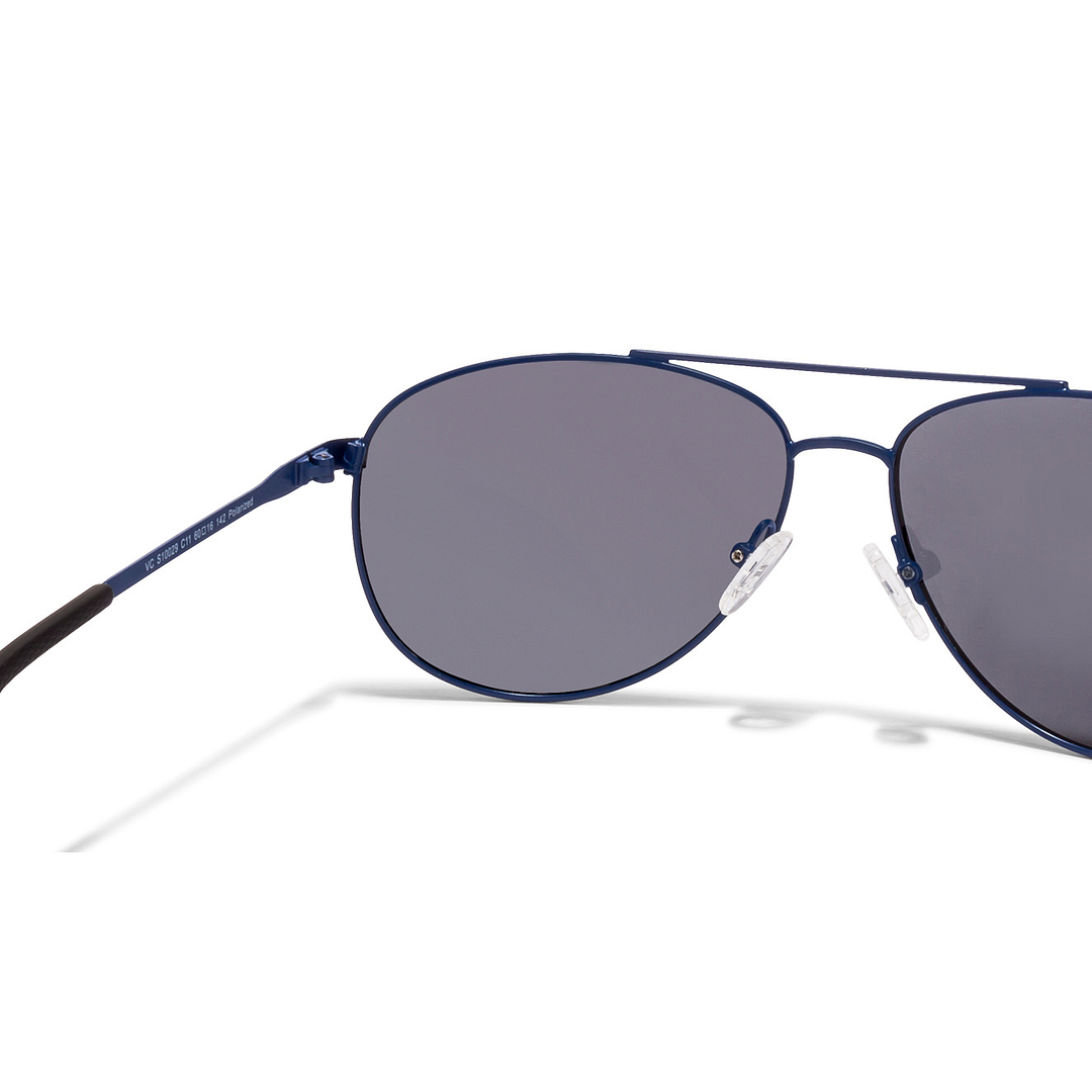 Vincent Chase Online Blue Full Rim Aviator right side