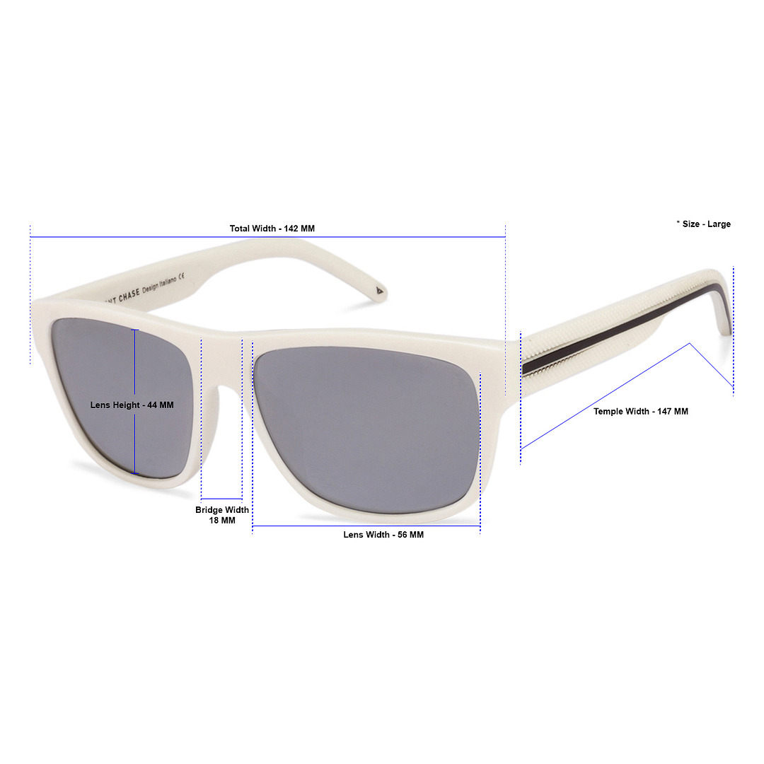 Vincent Chase Online White Full Rim Square left side