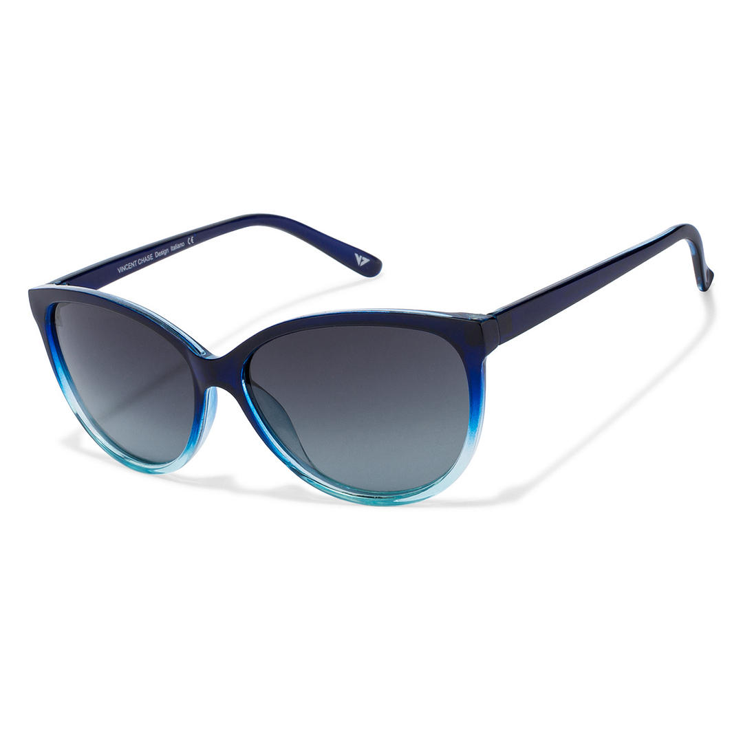 Vincent Chase Online Blue Full Rim Cat Eye right side