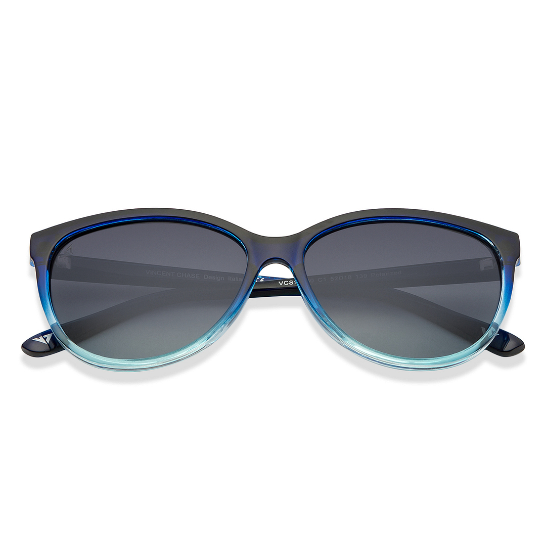 Vincent Chase Online Blue Full Rim Cat Eye right side