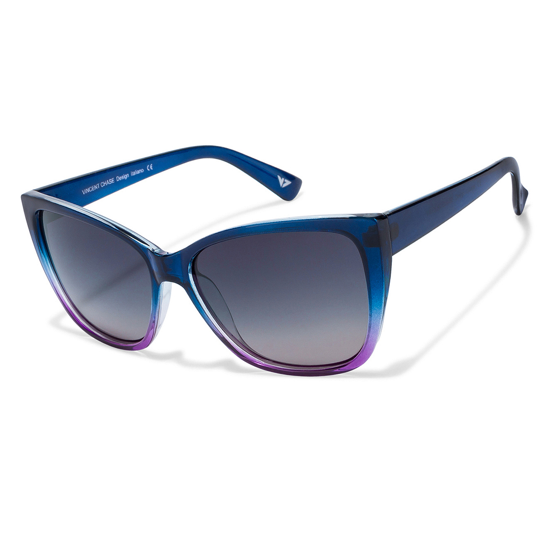 Vincent Chase Online Blue Full Rim Cat Eye right side