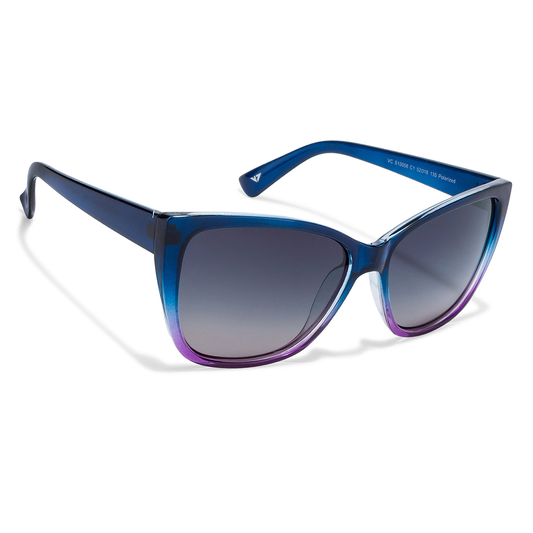 Vincent Chase Online Blue Full Rim Cat Eye left side