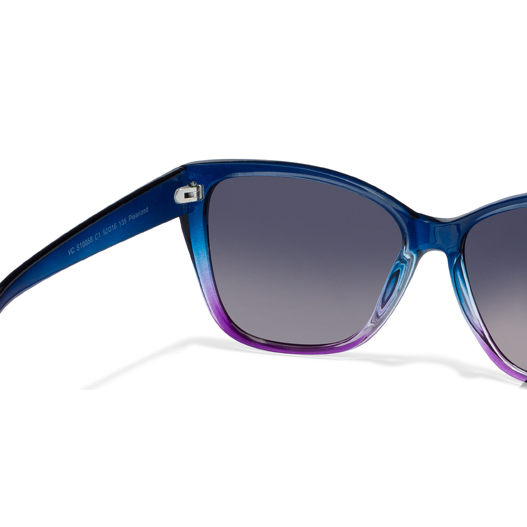 Vincent Chase Online Blue Full Rim Cat Eye left side