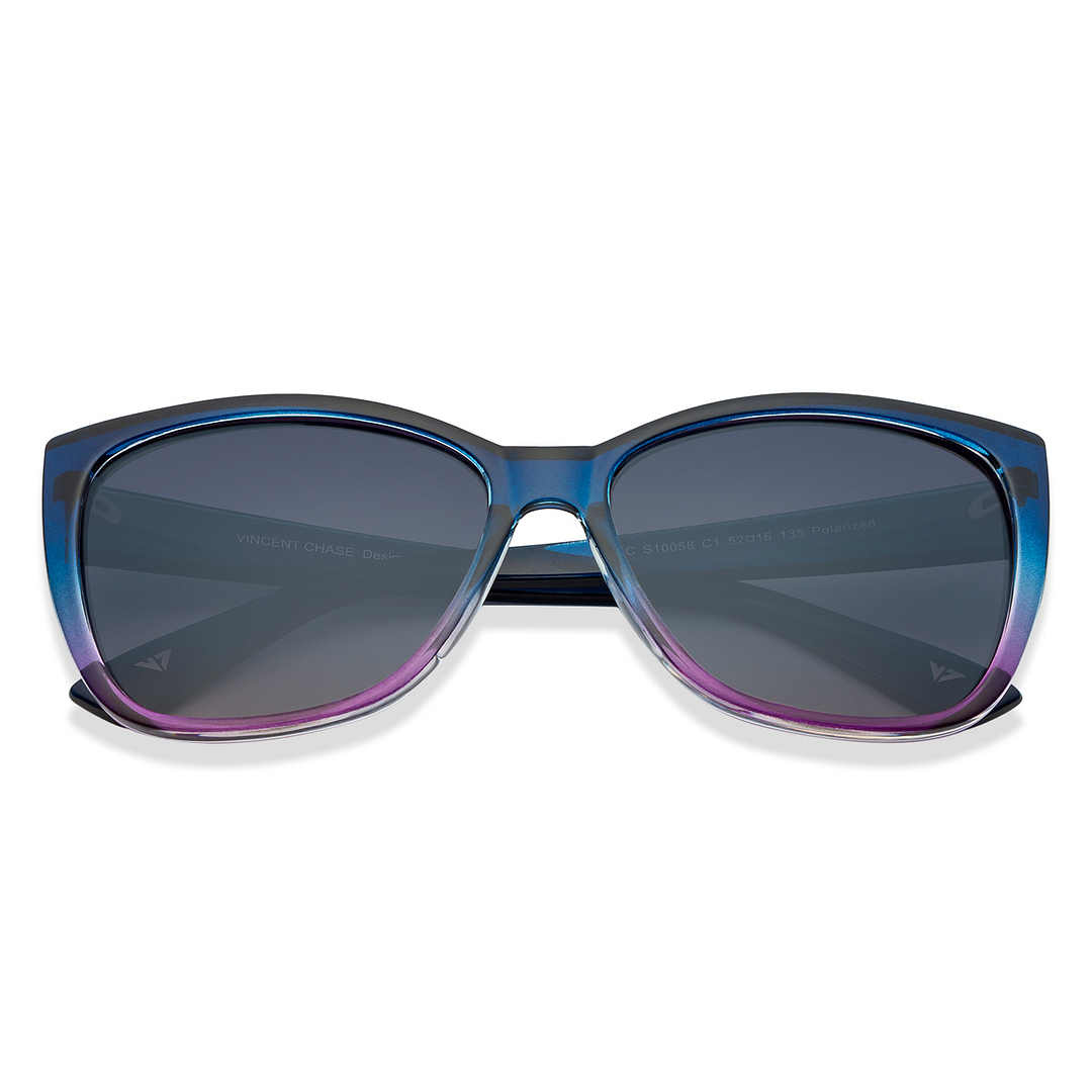 Vincent Chase Online Blue Full Rim Cat Eye right side
