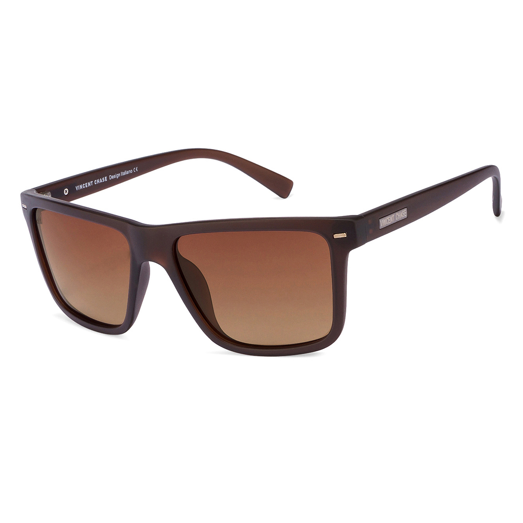 Vincent Chase Online Brown Full Rim Square left side