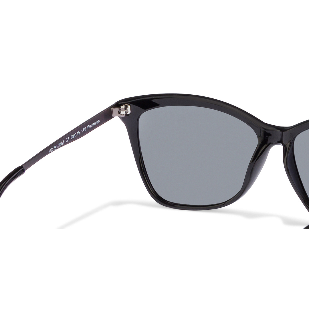 Vincent Chase Online Black Full Rim Cat Eye left side