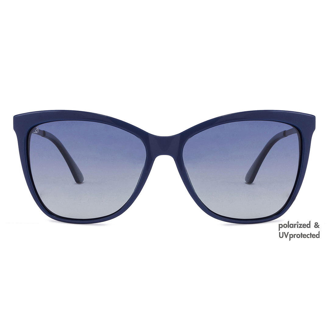 Vincent Chase Online Blue Full Rim Cat Eye left side