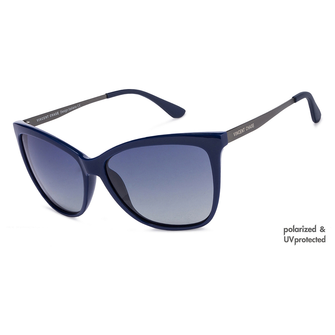 Vincent Chase Online Blue Full Rim Cat Eye right side