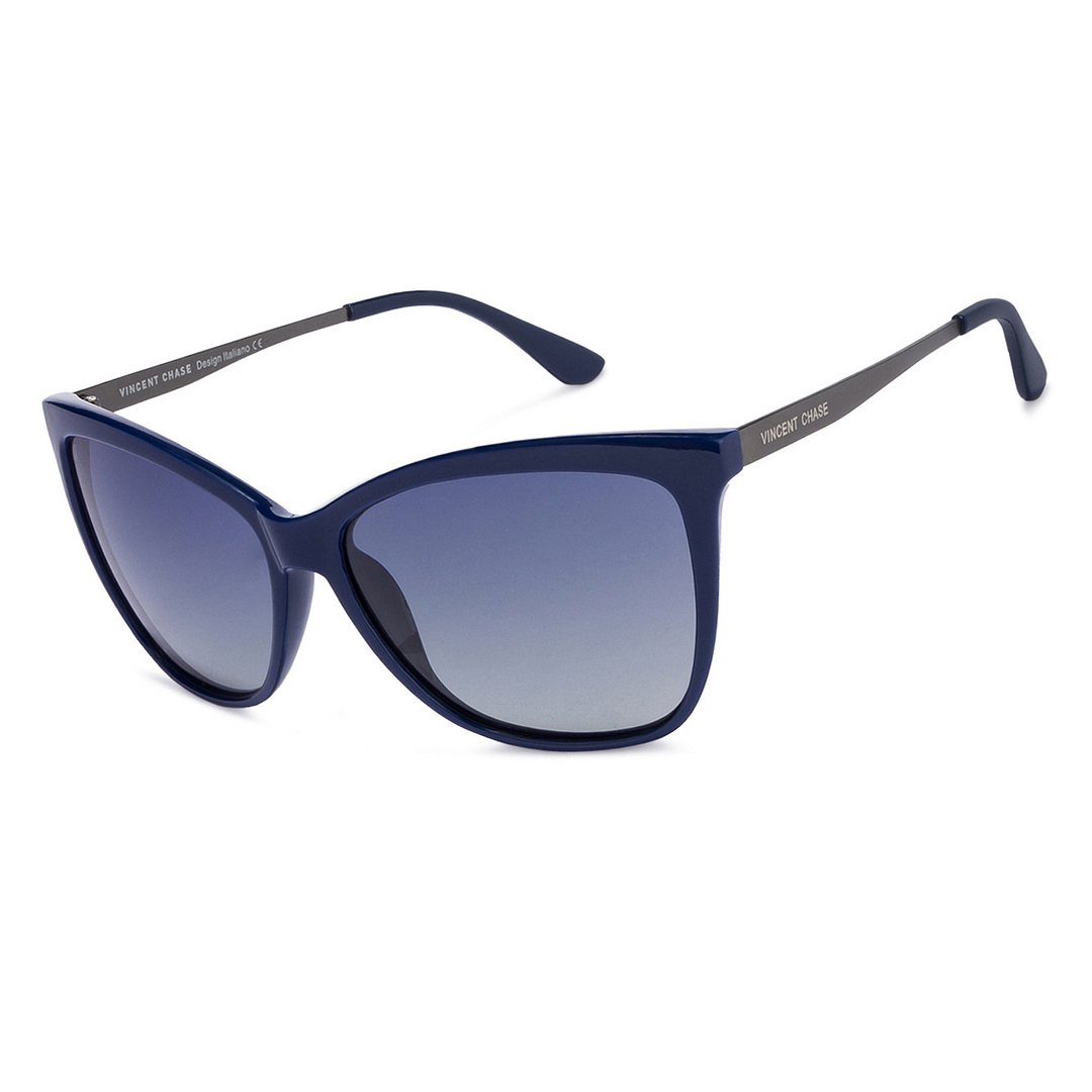 Vincent Chase Online Blue Full Rim Cat Eye right side