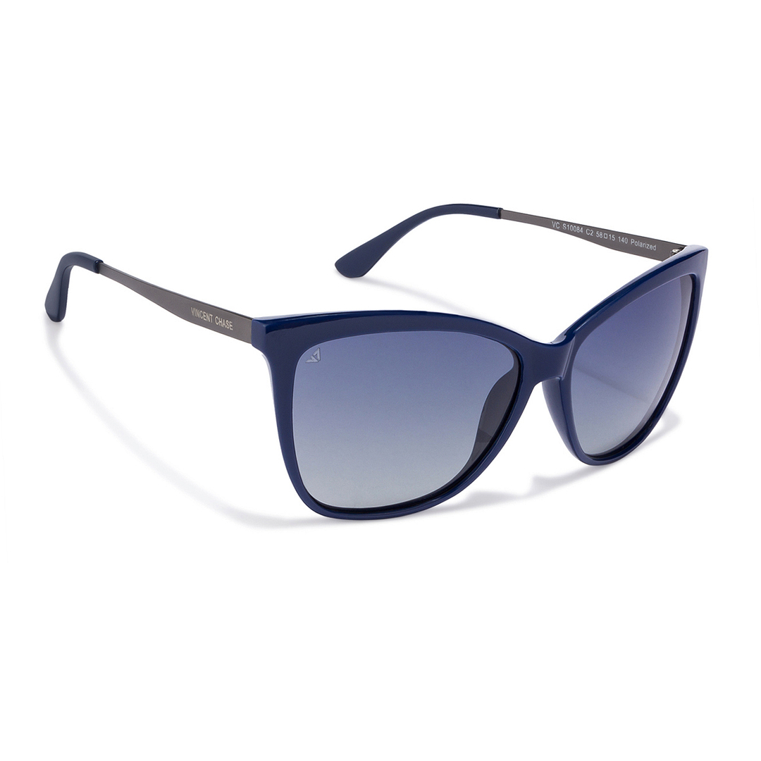 Vincent Chase Online Blue Full Rim Cat Eye right side