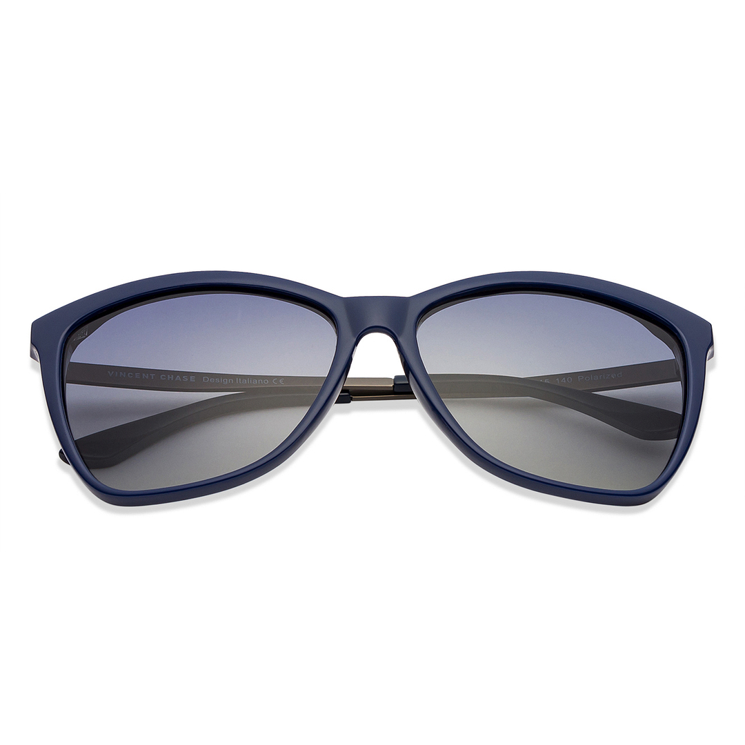Vincent Chase Online Blue Full Rim Cat Eye left side