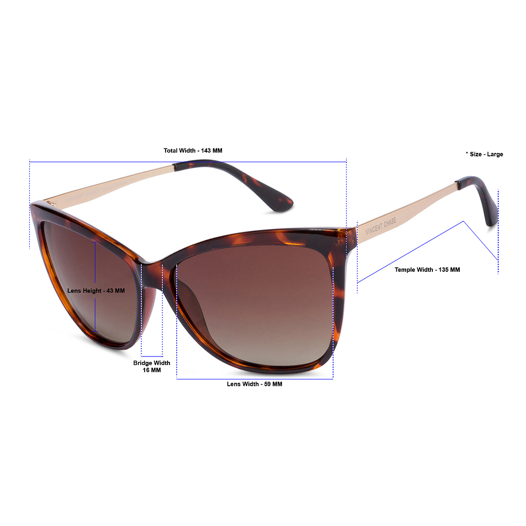 Vincent Chase Online Demi Full Rim Cat Eye left side
