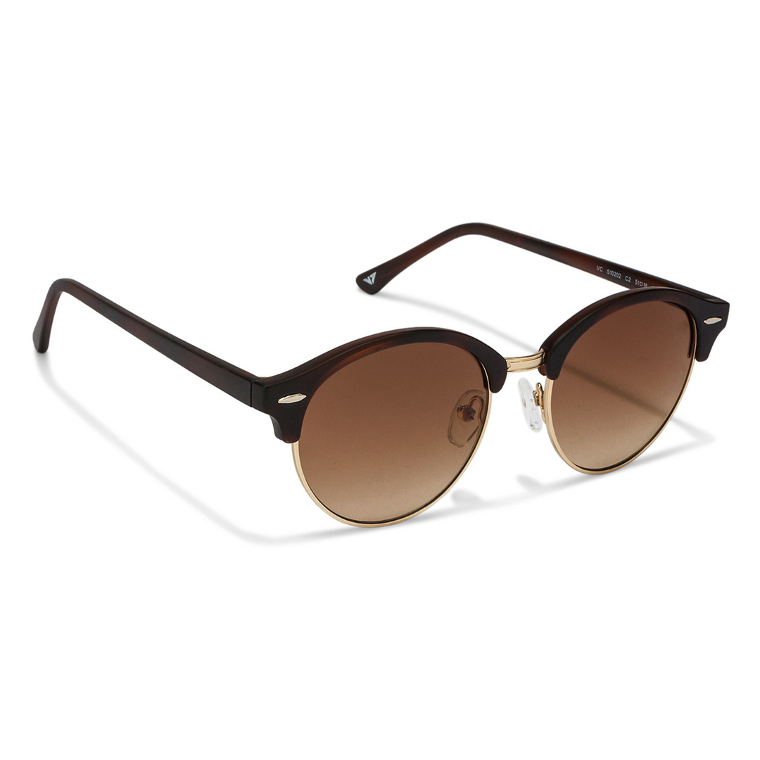 Vincent Chase Online Brown Full Rim Clubmaster left side