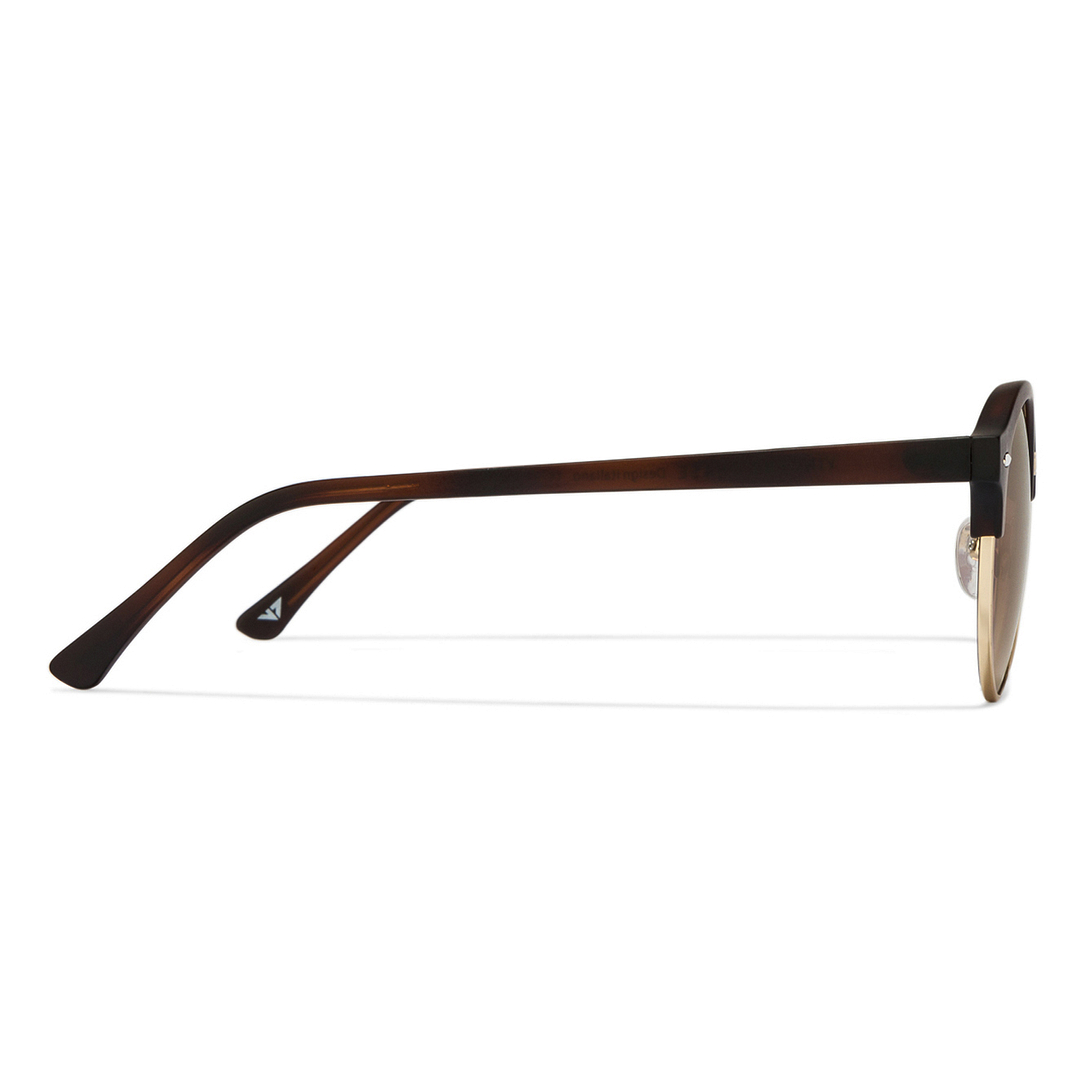 Vincent Chase Online Brown Full Rim Clubmaster right side
