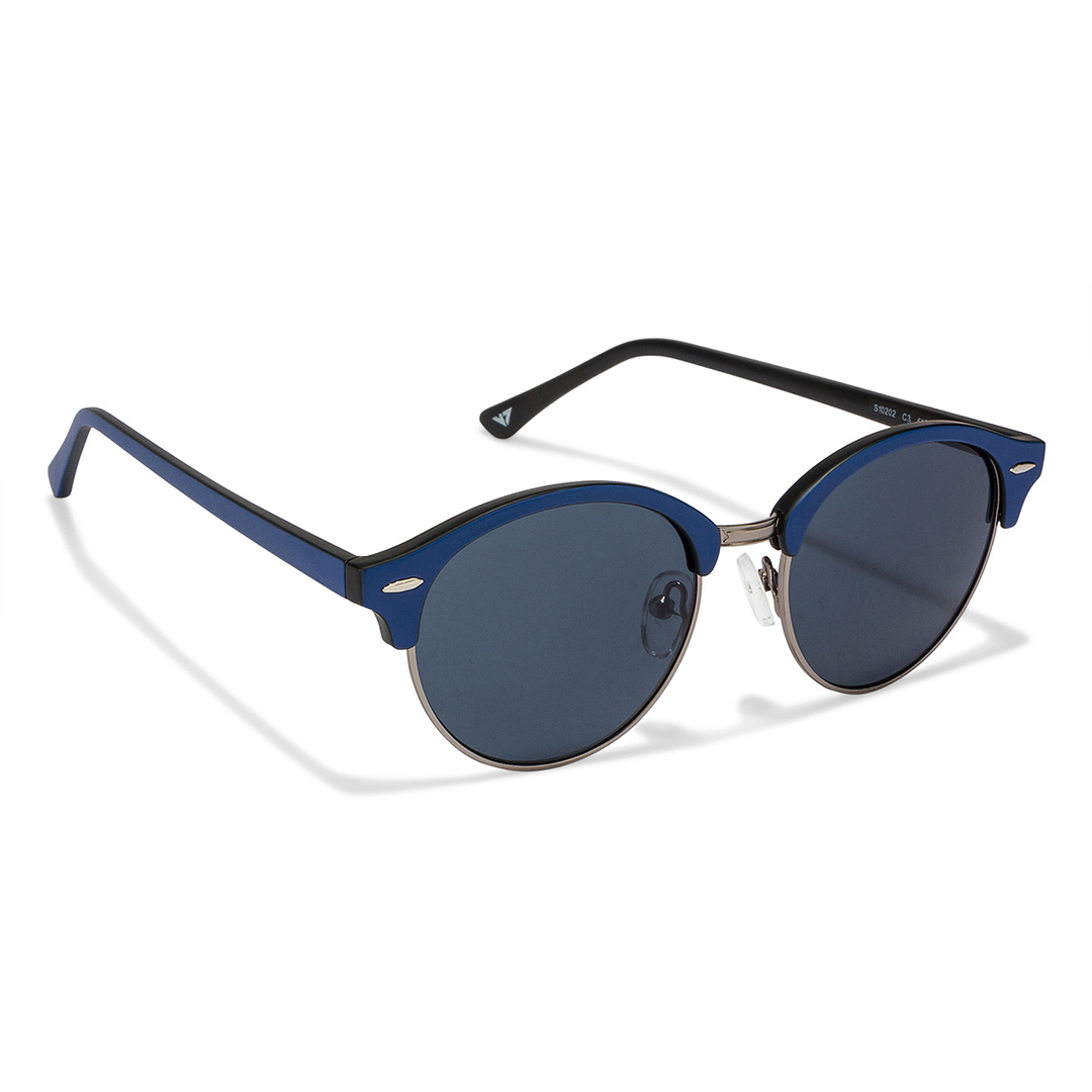 Vincent Chase Online Blue Full Rim Clubmaster left side