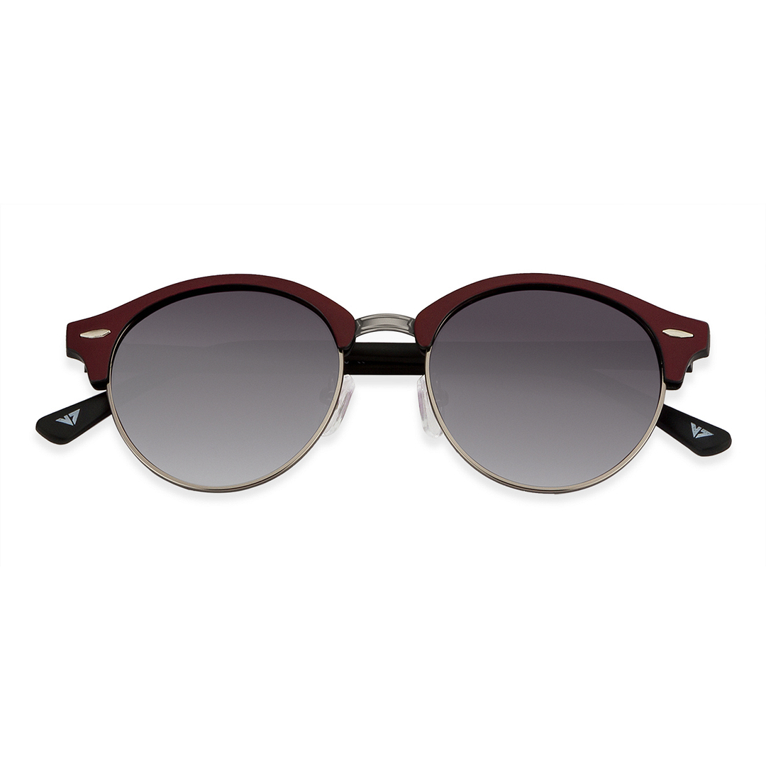 Vincent Chase Online Gunmetal Full Rim Clubmaster right side