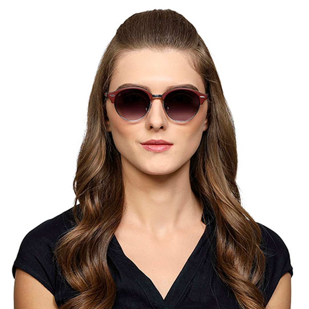 Vincent Chase Online Gunmetal Full Rim Clubmaster left side