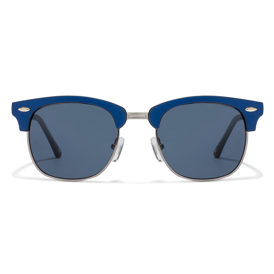 Vincent Chase Online Blue Full Rim Clubmaster left side