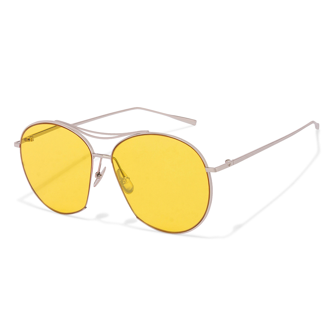 Vincent Chase Online Silver Full Rim Round right side