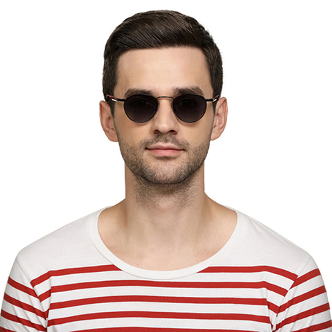 Vincent Chase Online Black Full Rim Round right side