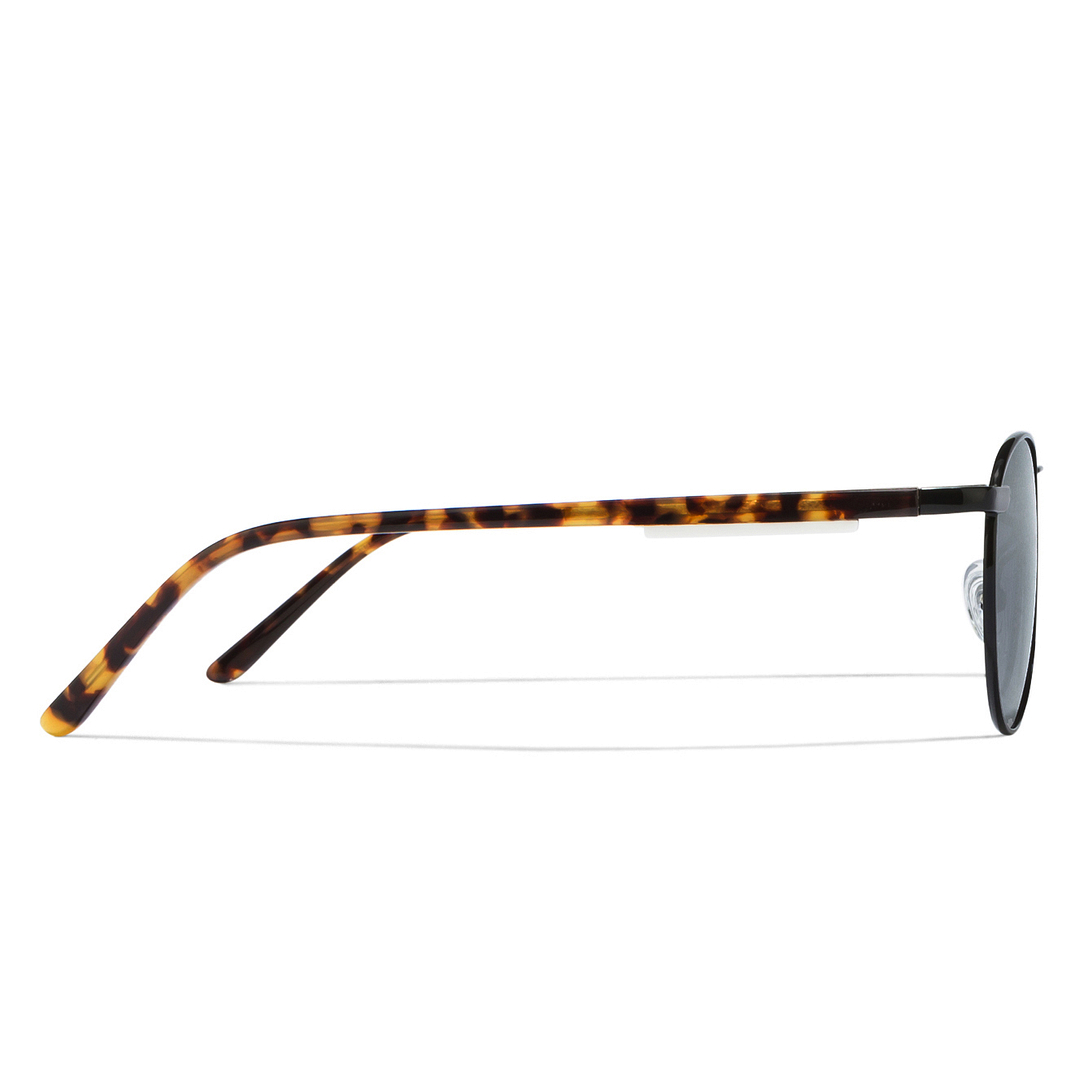 Vincent Chase Online Black Full Rim Round left side