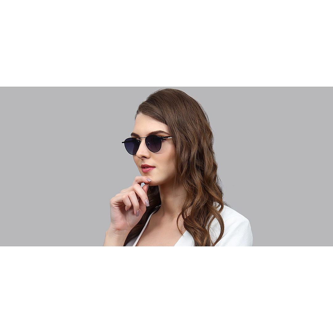 Vincent Chase Online Black Full Rim Round right side