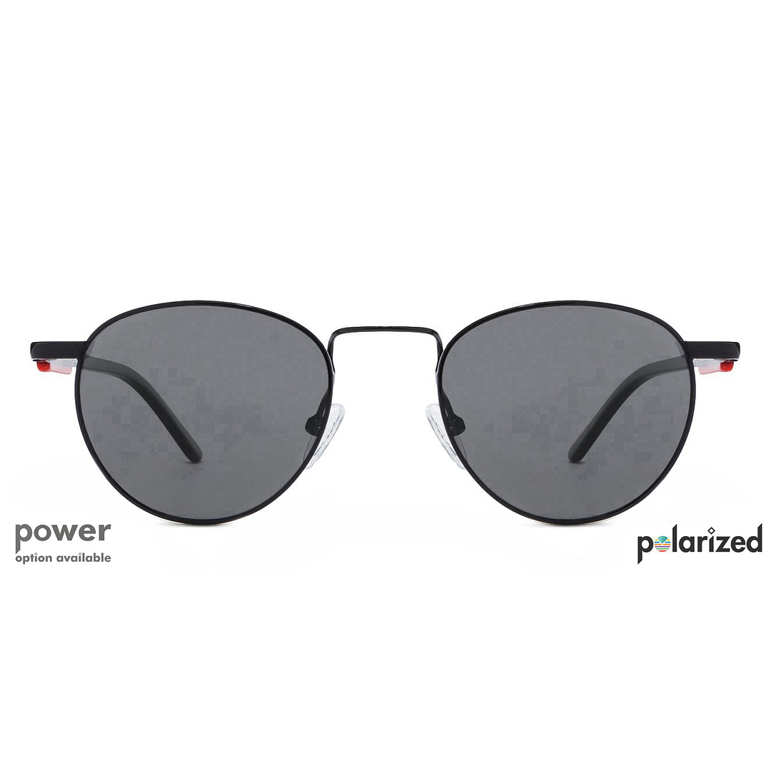 Vincent Chase Online Black Full Rim Round left side