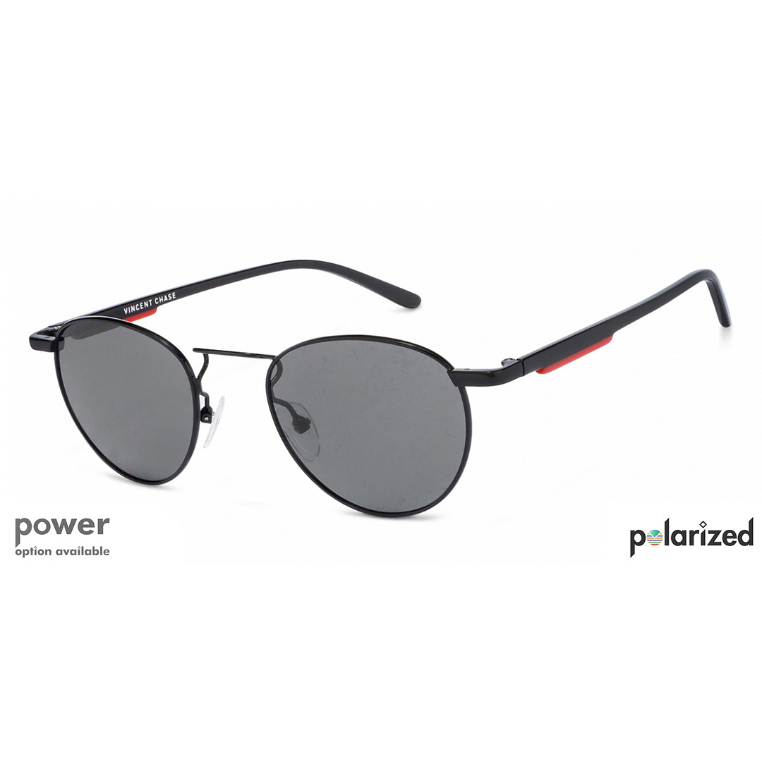 Vincent Chase Online Black Full Rim Round right side