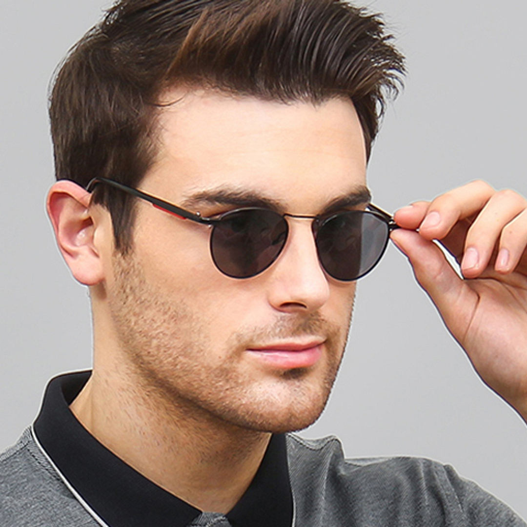 Vincent Chase Online Black Full Rim Round right side