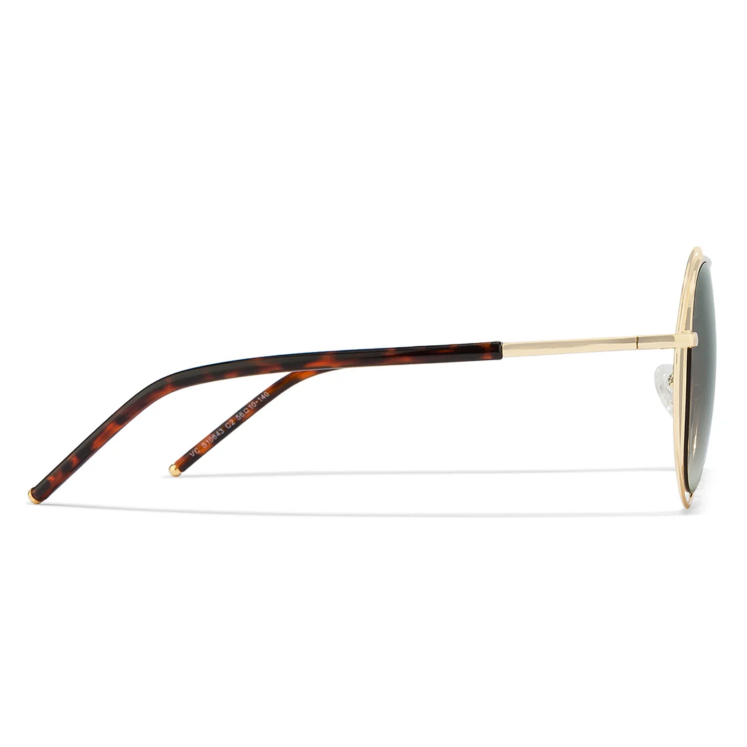 Vincent Chase Online Gold Full Rim Aviator right side