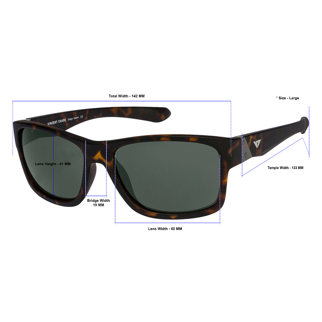 Vincent Chase Online Demi Full Rim Rectangle left side