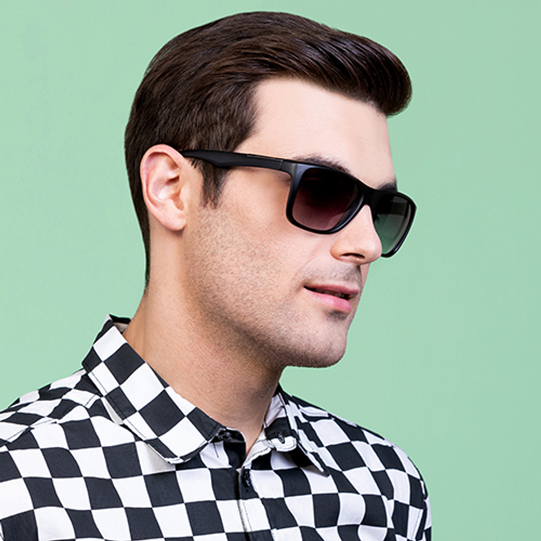 Vincent Chase Online Black Full Rim Rectangle right side