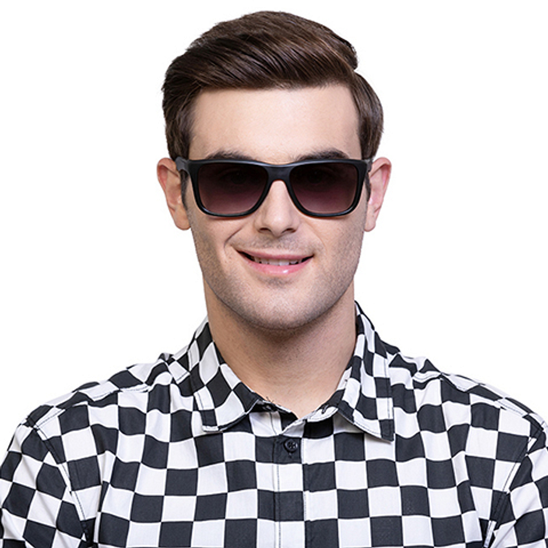 Vincent Chase Online Black Full Rim Rectangle left side