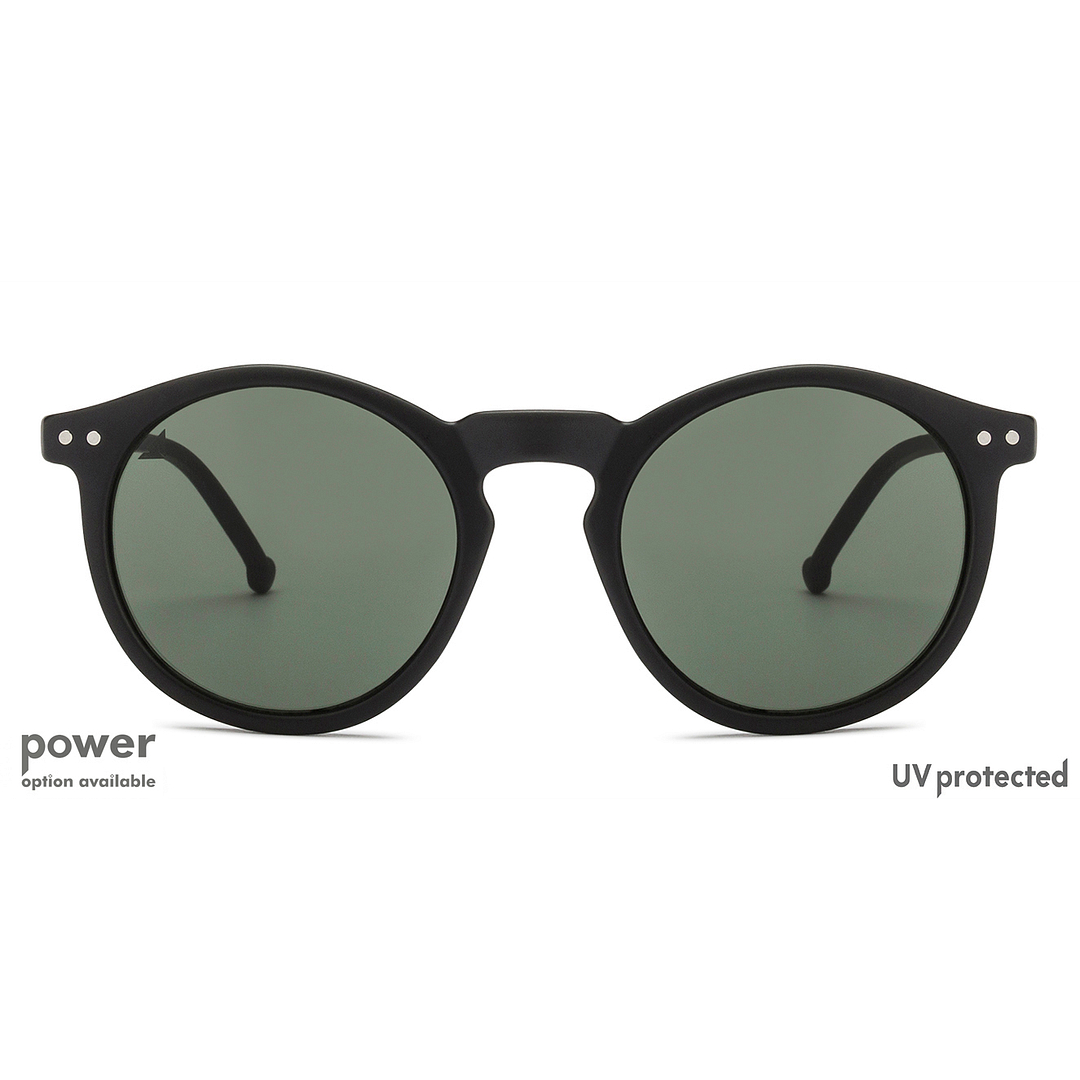 Vincent Chase Online Black Full Rim Round left side