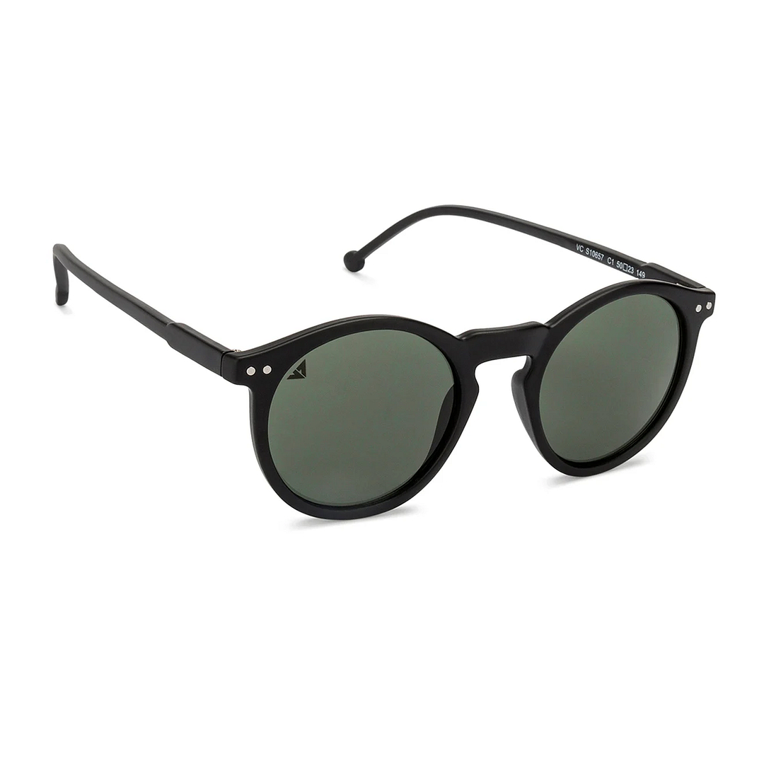 Vincent Chase Online Black Full Rim Round left side