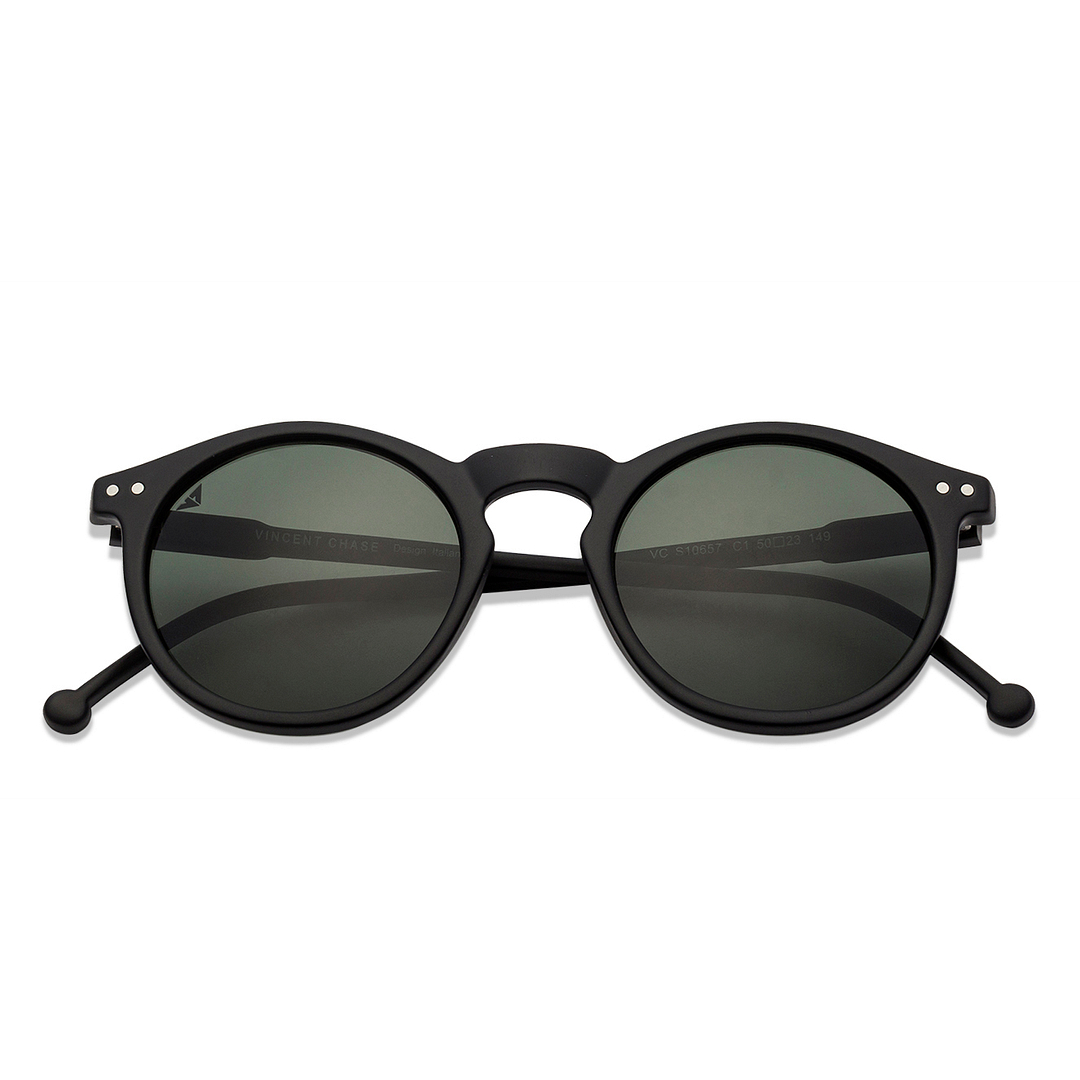 Vincent Chase Online Black Full Rim Round right side