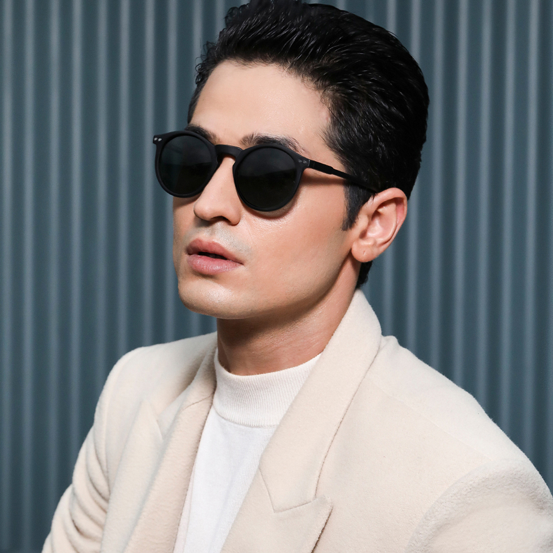 Vincent Chase Online Black Full Rim Round right side