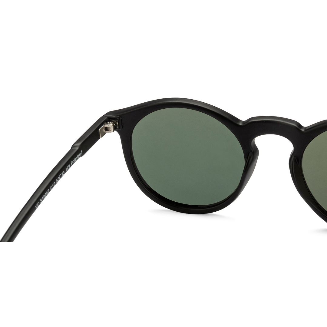 Vincent Chase Online Black Full Rim Round left side