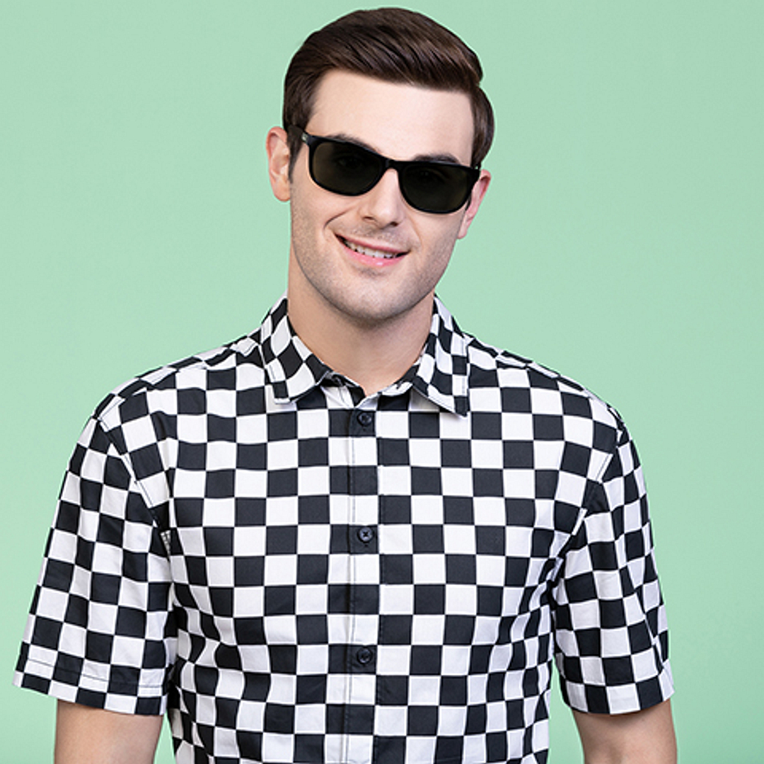 Vincent Chase Online Black Full Rim Rectangle right side