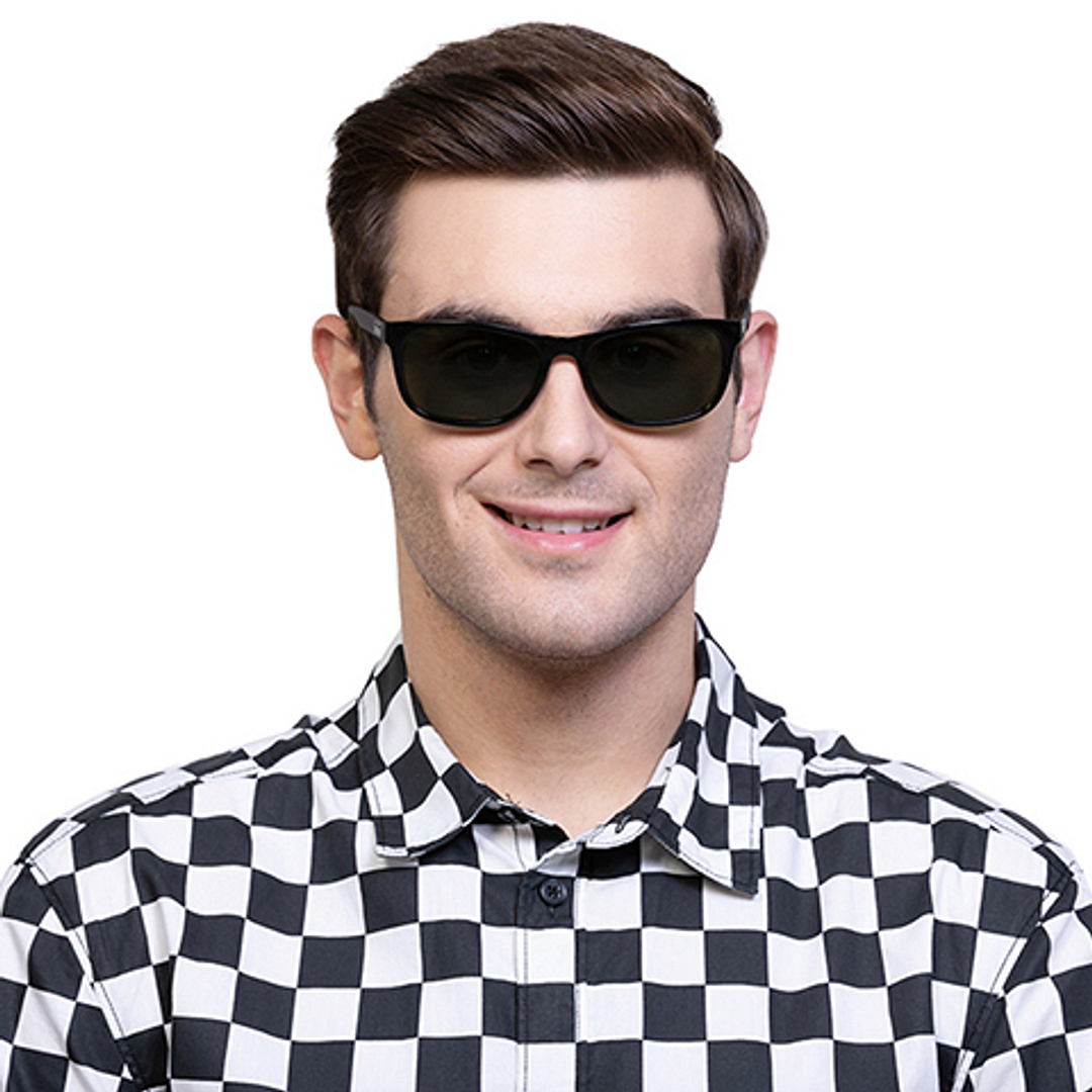 Vincent Chase Online Black Full Rim Rectangle left side