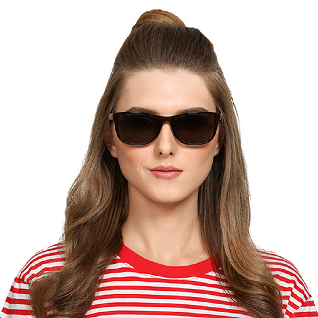 Vincent Chase Online Brown Full Rim Rectangle left side