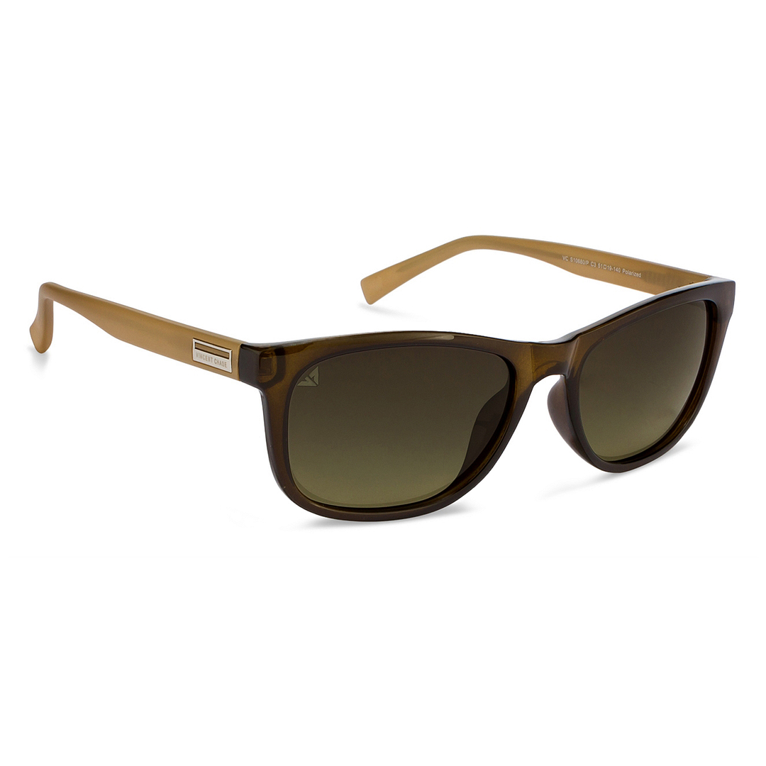 Vincent Chase Online Brown Full Rim Rectangle left side