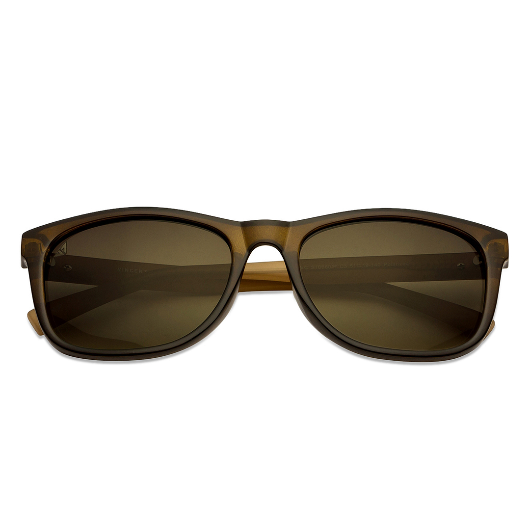 Vincent Chase Online Brown Full Rim Rectangle left side