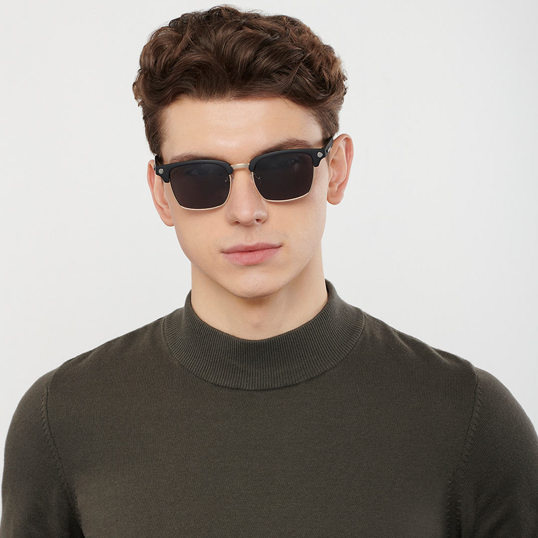 Vincent Chase Brown Full Rim Clubmaster right side