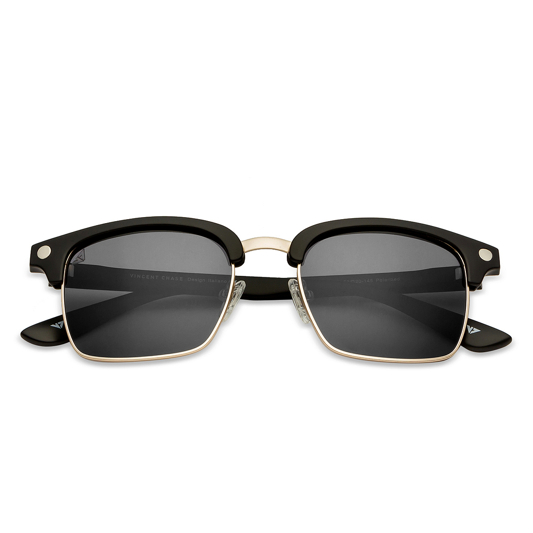 Vincent Chase Brown Full Rim Clubmaster right side